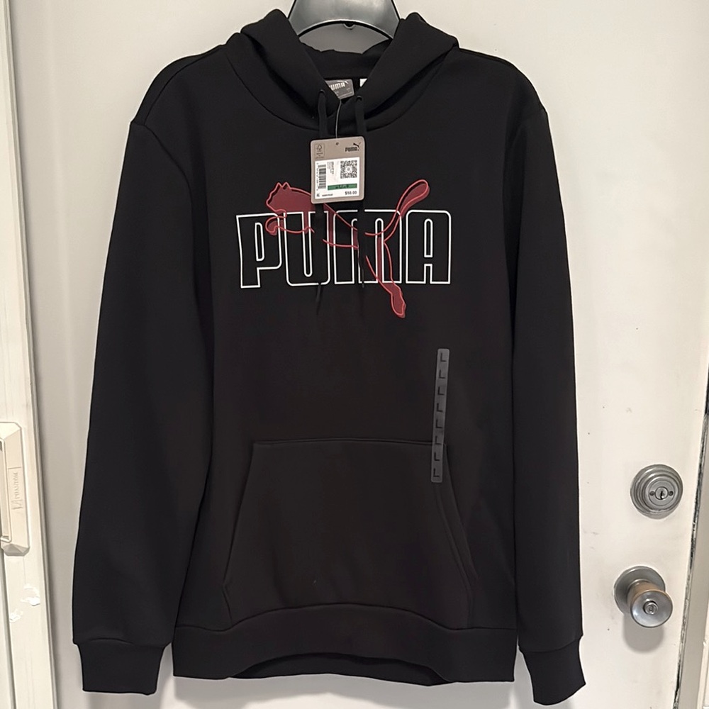 PUMA Men's Black Hoodie